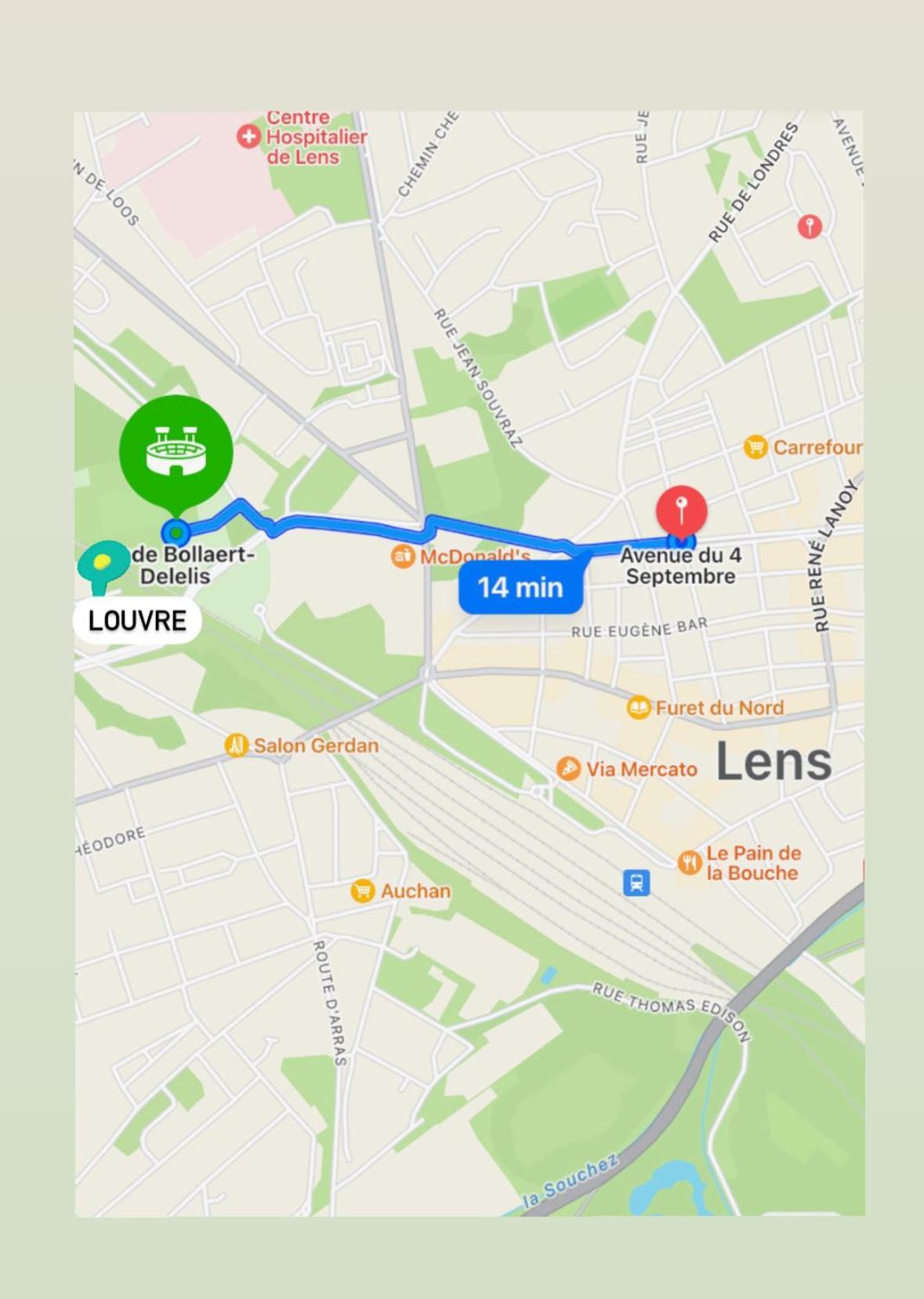 Апартаменты Terrils Jumeaux, Train Lens - Paris Trajet D'Environ 1 Heure 10 Minutes Экстерьер фото